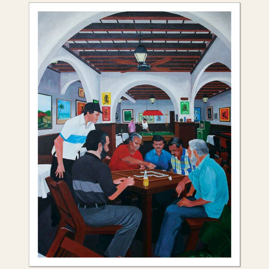 Juego de Dominó Póster